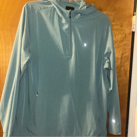 Men Linksoul Boardwalker AC Hooded pullover Windbreaker jacket size Large L - Picture 2 of 8